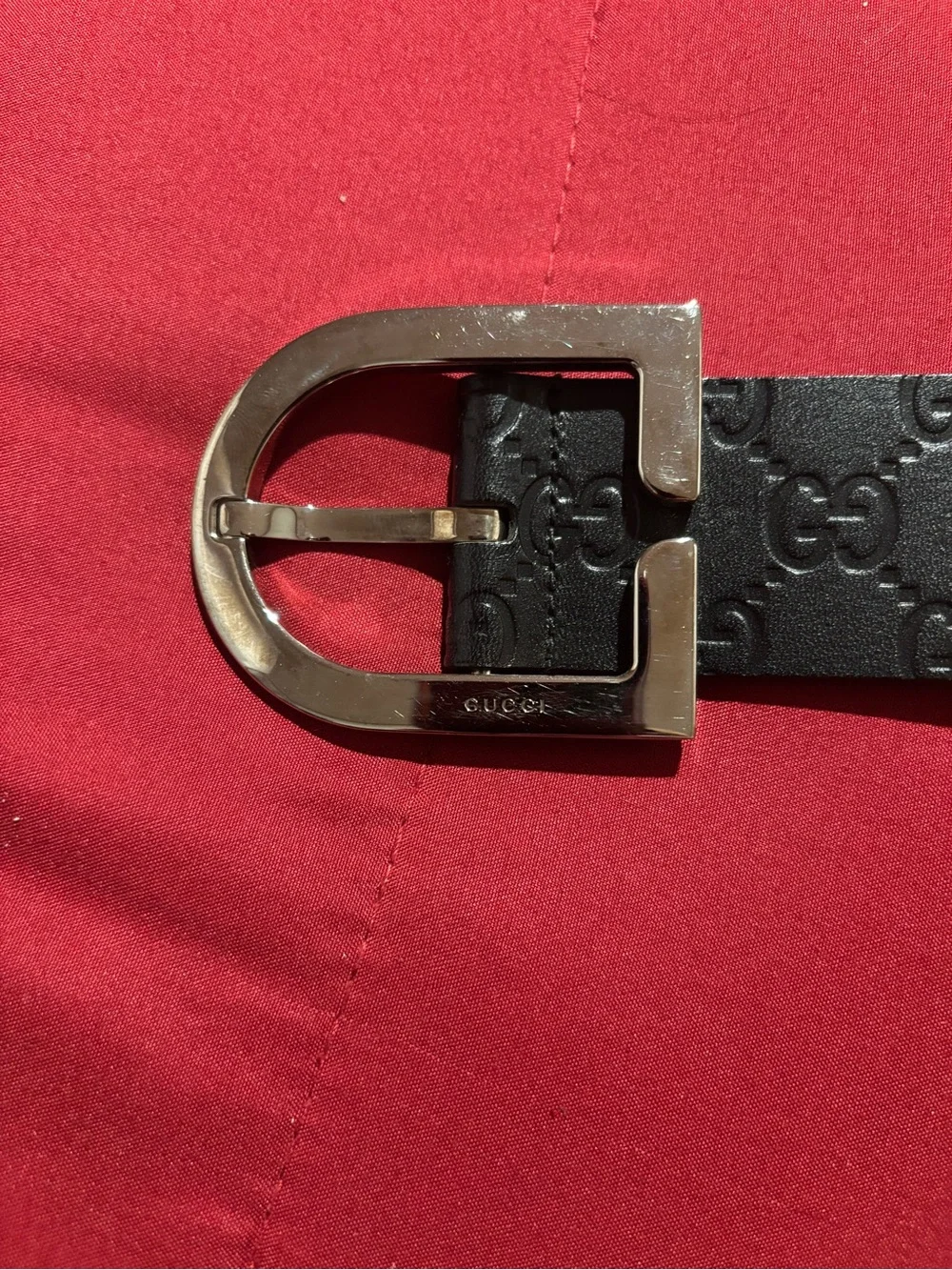 Gucci men leather